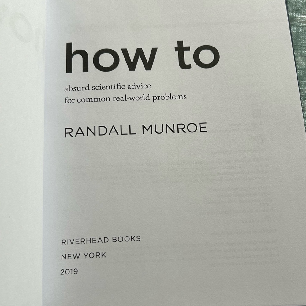 How To by Randall Monroe - Picture 7 of 11